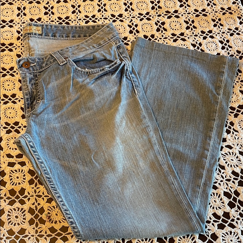 BKE Light Blue Wide Leg Jeans